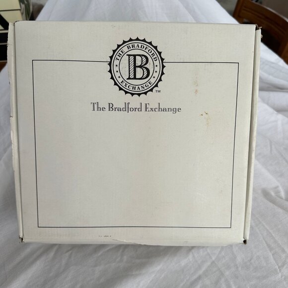 1994 The Bradford Exchange - Carousel Daydreams Musical Plate "Swept Away" - Picture 9 of 9